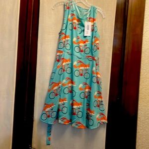 Cute fox summer dress ;juniors